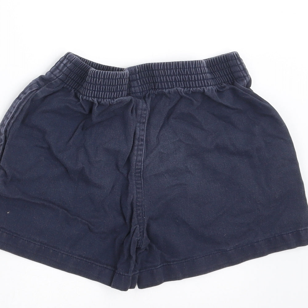George Boys Blue   Chino Shorts Size 4-5 Years