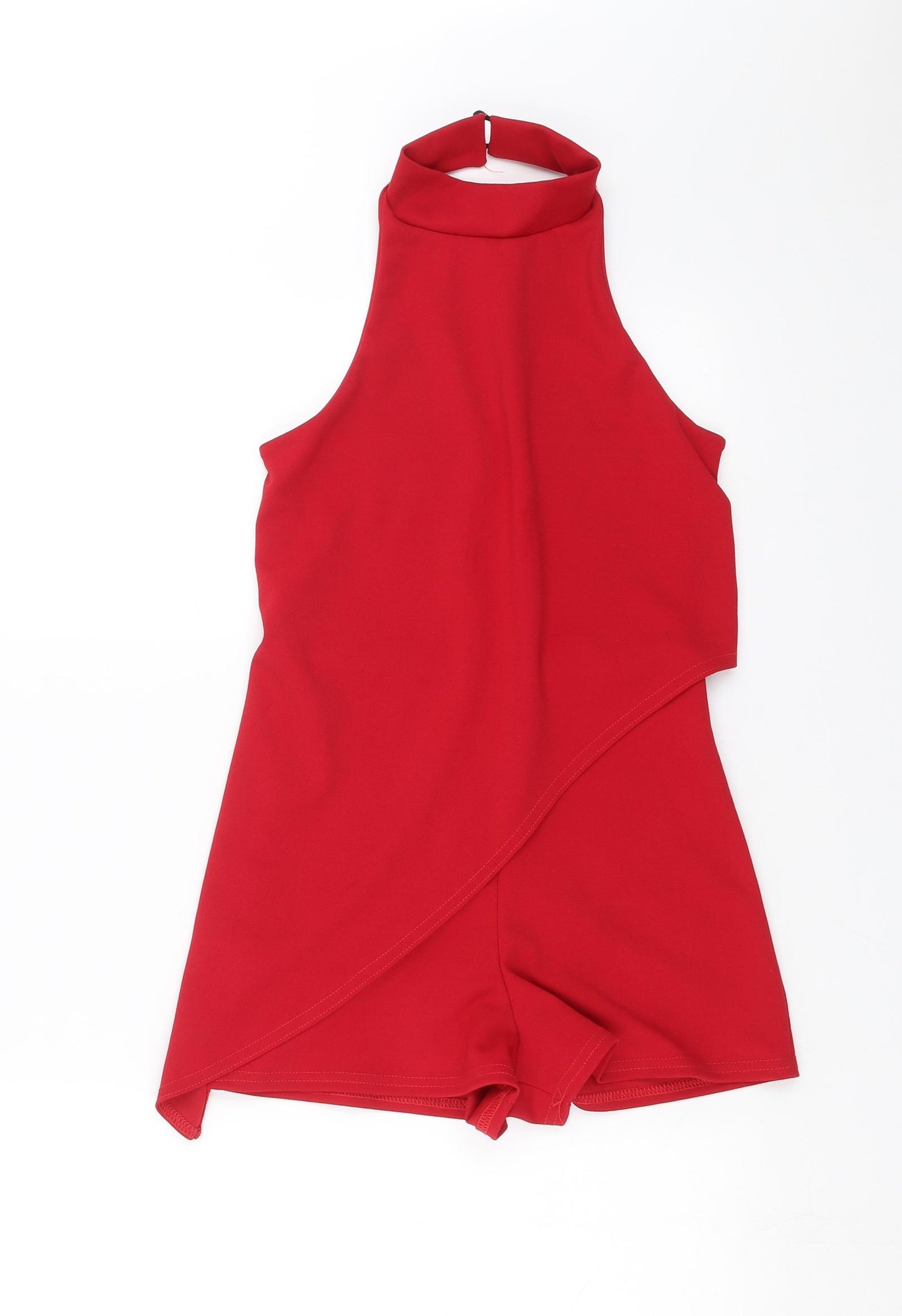 PRETTYLITTLETHING Womens Red   Playsuit One-Piece Size 6