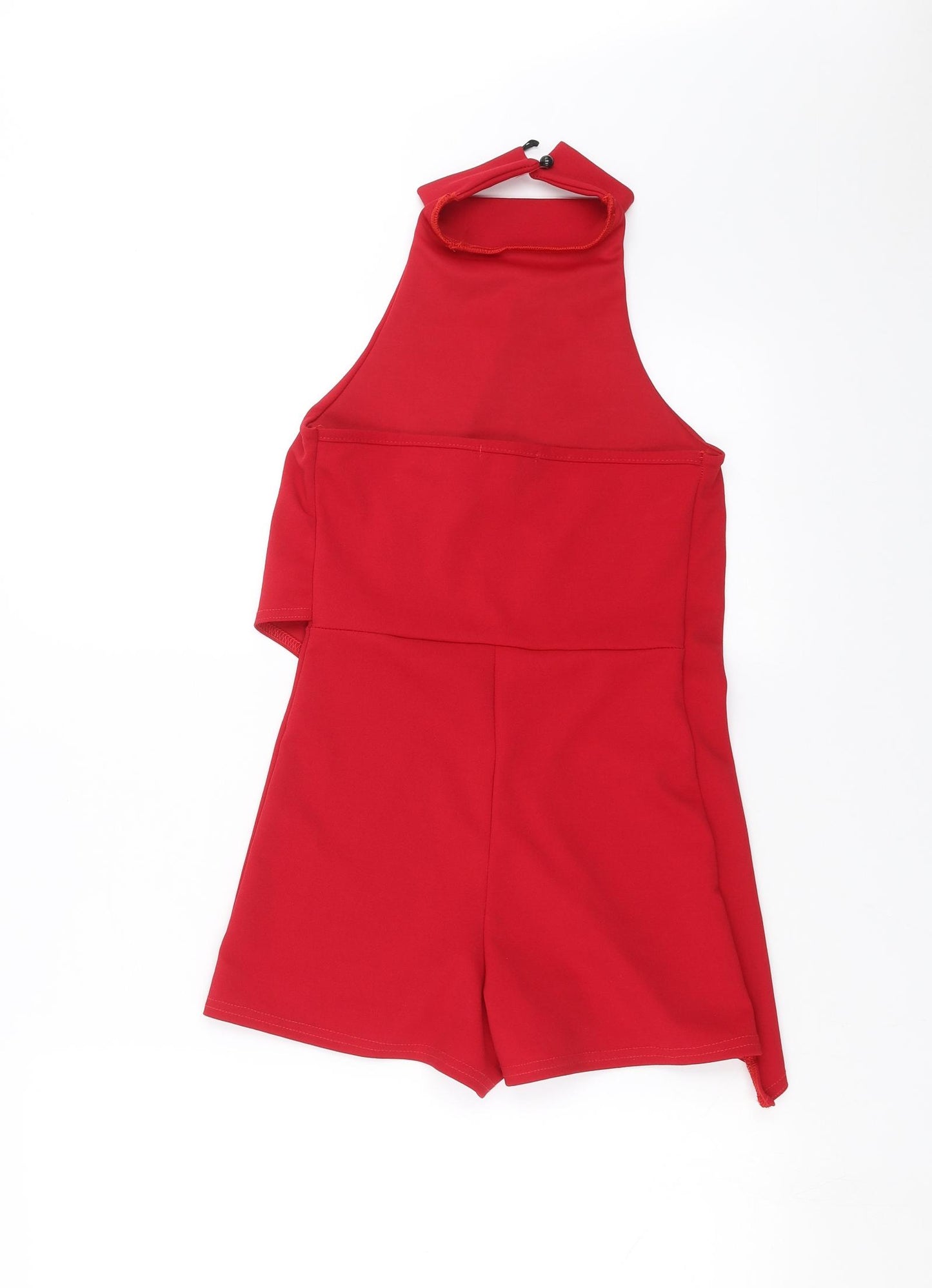 PRETTYLITTLETHING Womens Red   Playsuit One-Piece Size 6