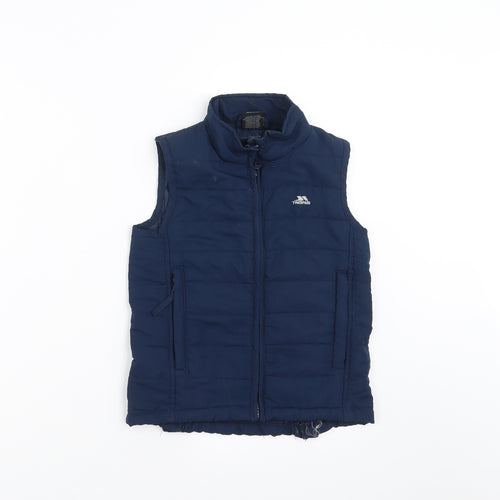 Trespass Boys Blue   Gilet Jacket Size 5-6 Years  - bodywarmer