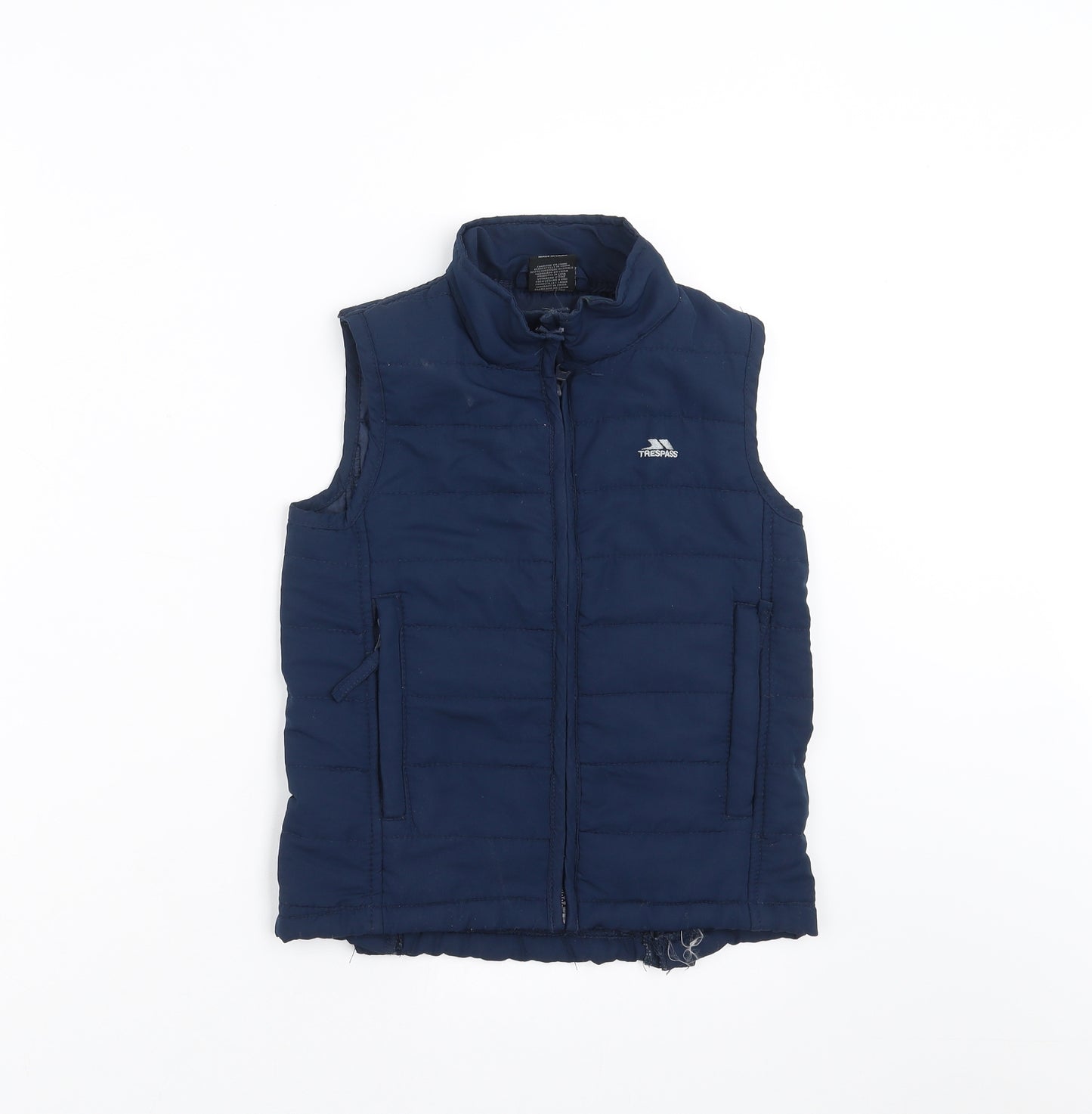 Trespass Boys Blue   Gilet Jacket Size 5-6 Years  - bodywarmer