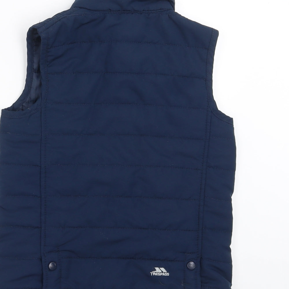 Trespass Boys Blue   Gilet Jacket Size 5-6 Years  - bodywarmer