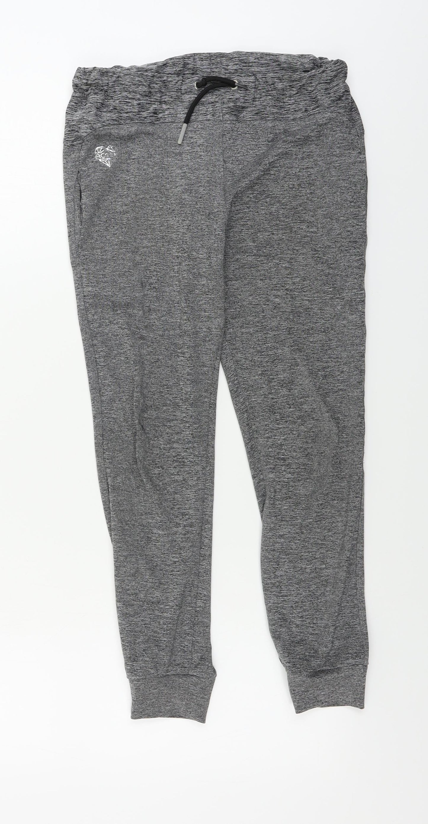 F&F  Girls Grey Ikat  Jegging Trousers Size 8-9 Years