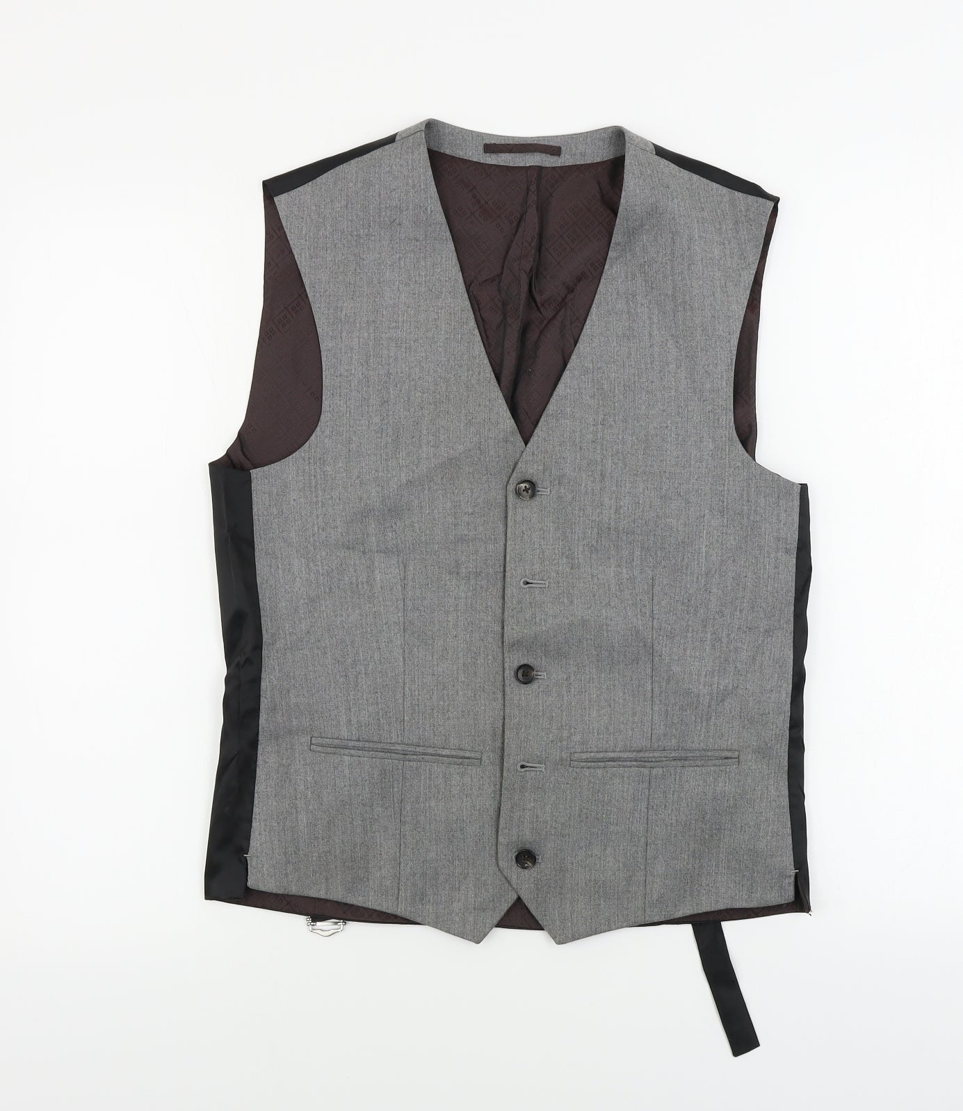 NEXT  Mens Grey   Jacket Suit Waistcoat Size 36