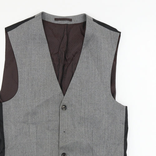 NEXT  Mens Grey   Jacket Suit Waistcoat Size 36