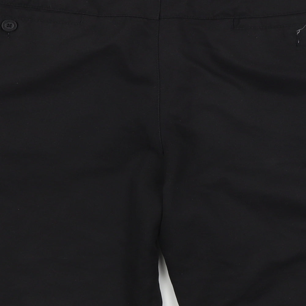 Dunlop  Mens Black   Chino Shorts Size 30 in