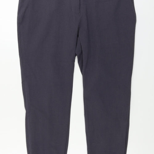 Marks and Spencer  Womens Grey   Trousers  Size 16 L26 in