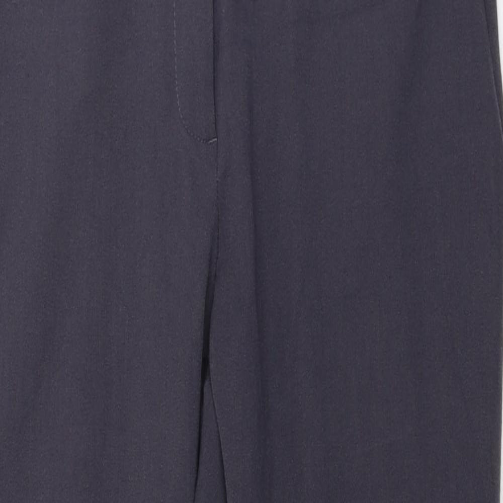 Marks and Spencer  Womens Grey   Trousers  Size 16 L26 in