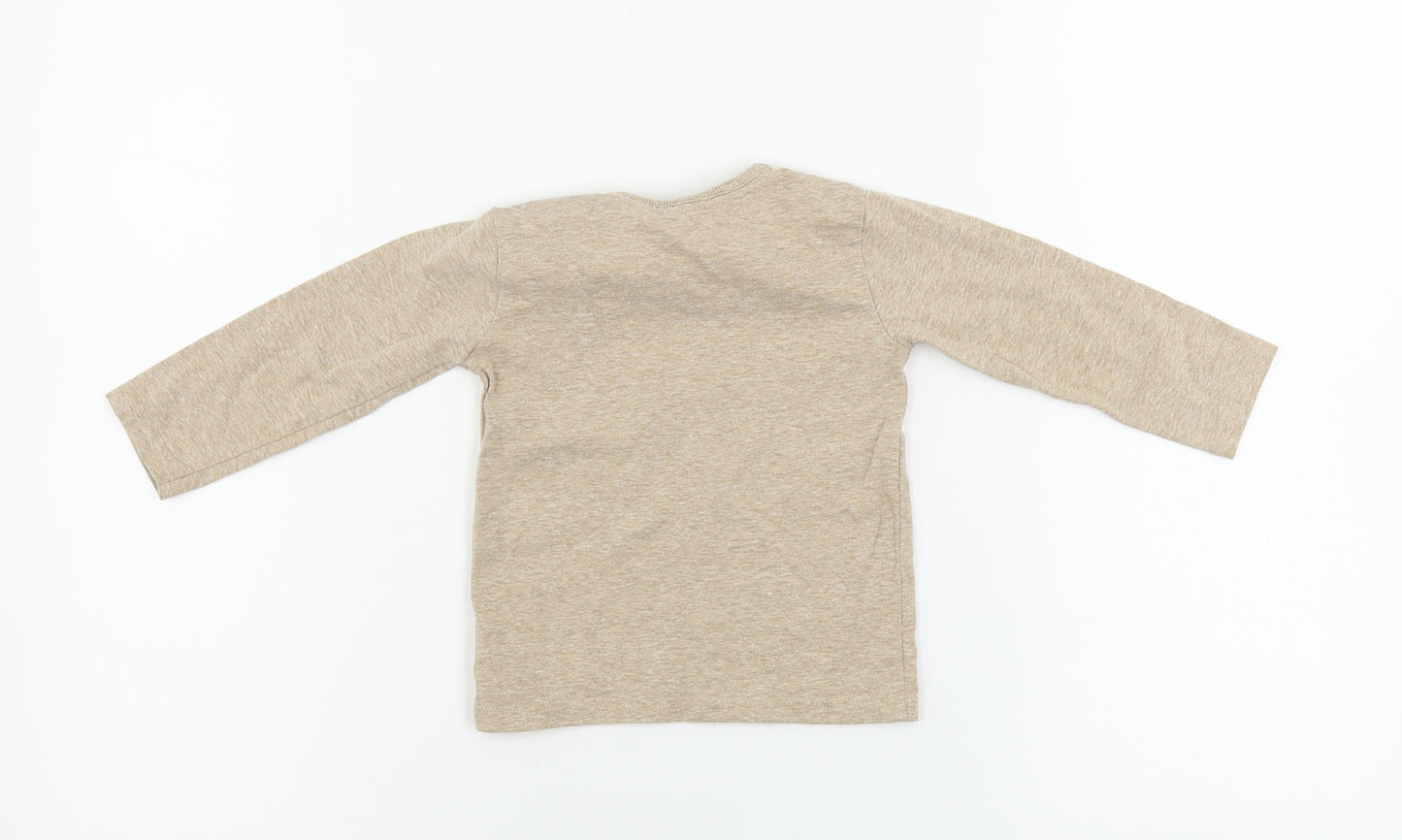 George  Girls Beige   Basic T-Shirt Size 9-12 Months