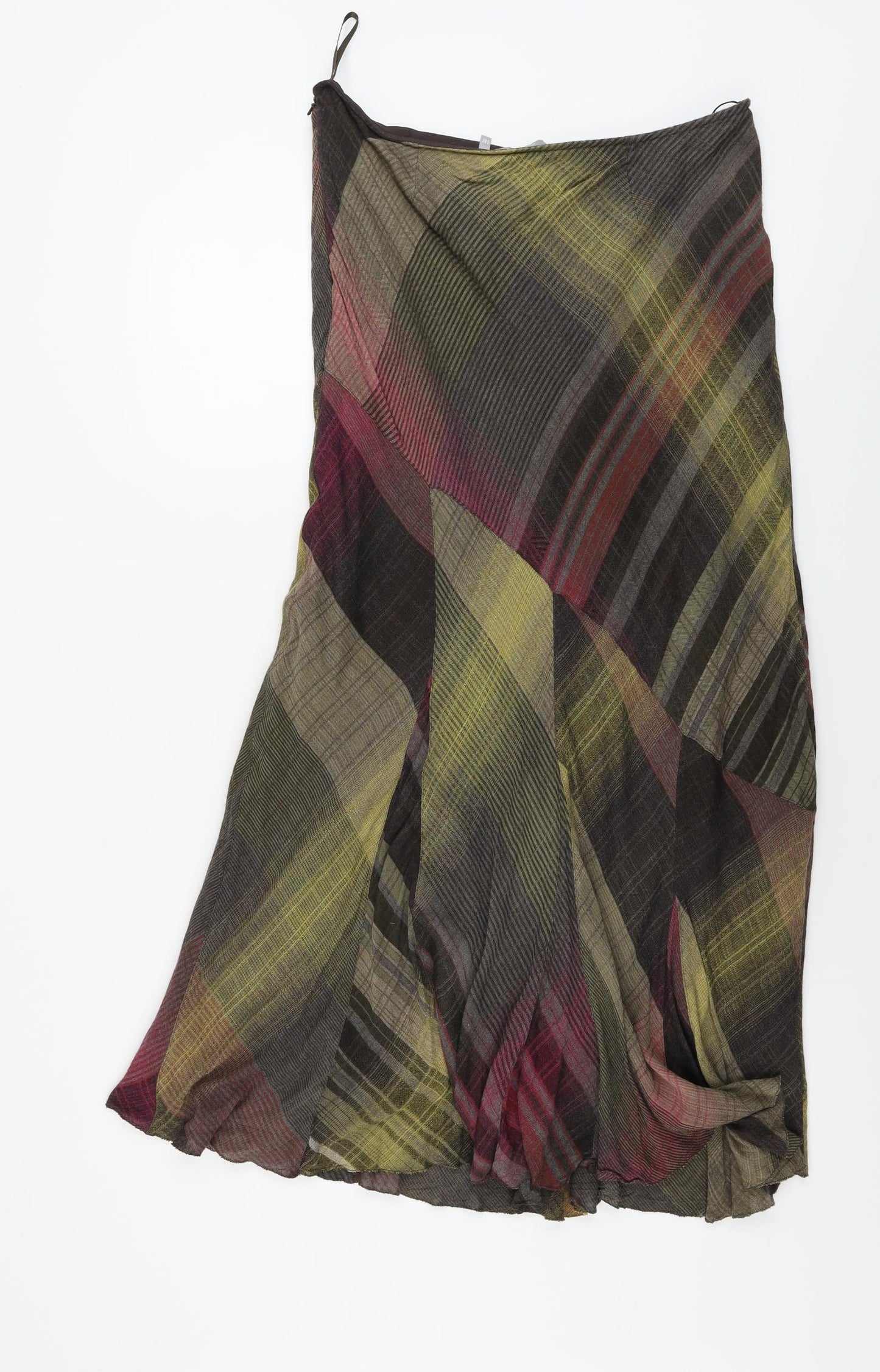 Per Una  Womens Brown   A-Line Skirt Size 14