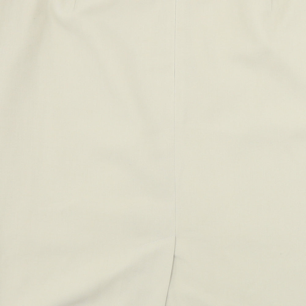 CMT  Womens Beige   A-Line Skirt Size 14