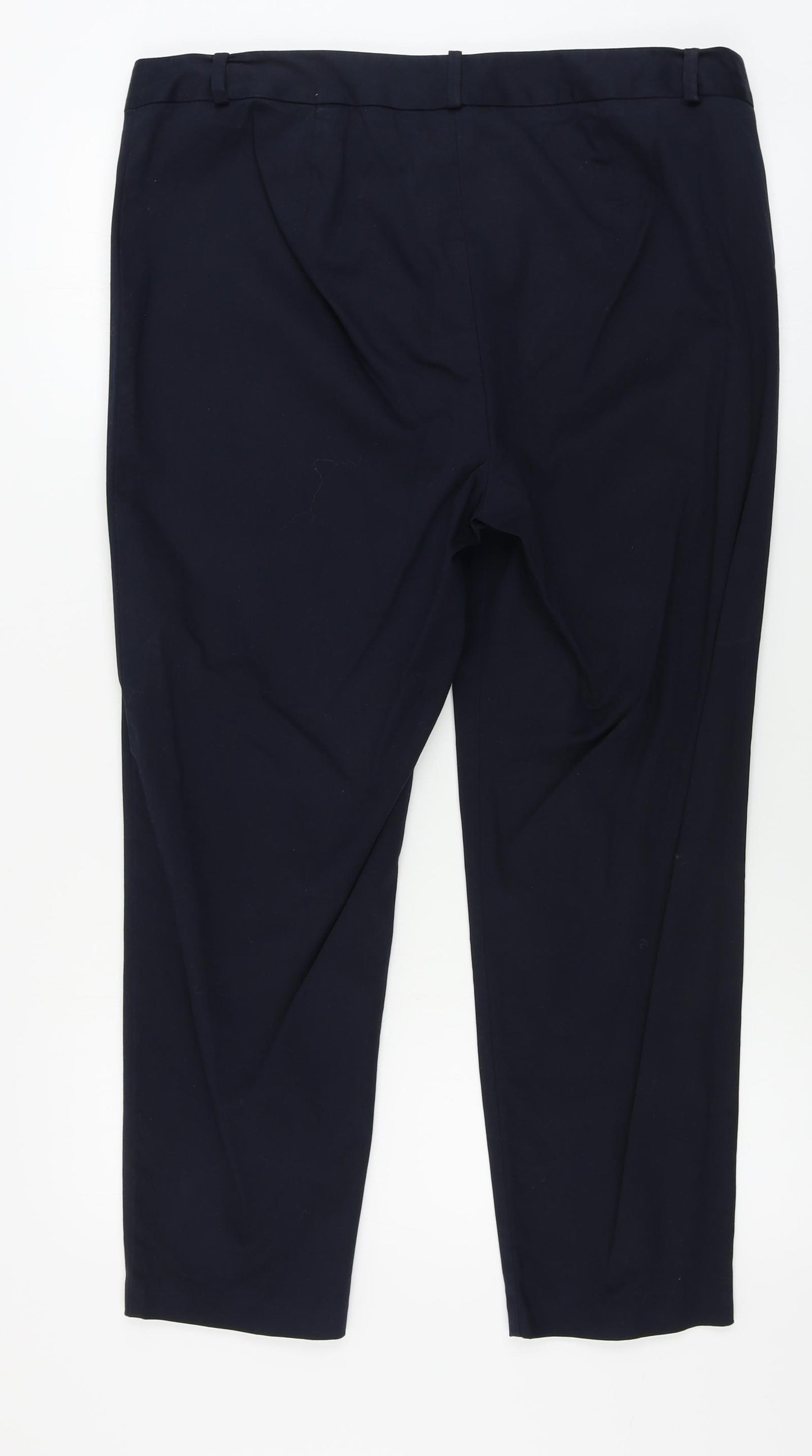 Marks and Spencer  Womens Blue   Trousers  Size 16 L25 in