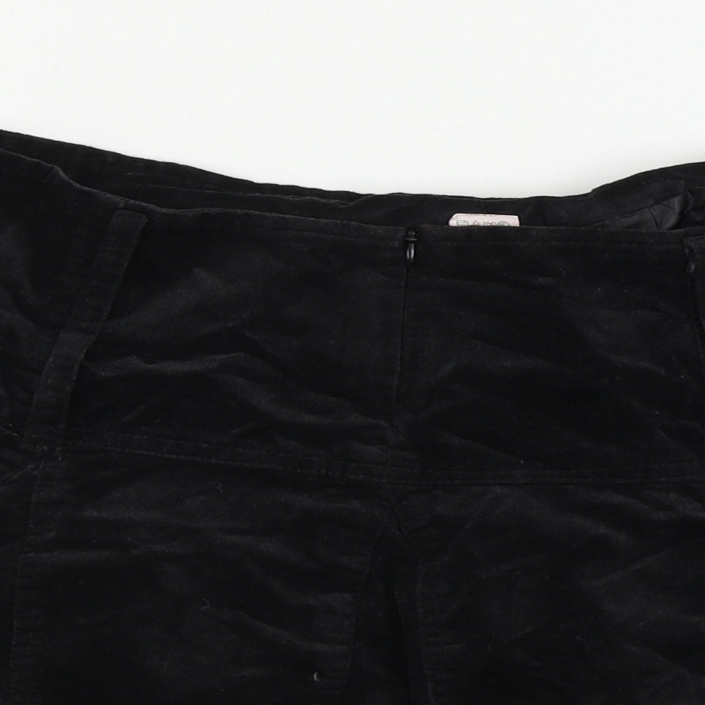 Preworn  Womens Black   A-Line Skirt Size 30 in