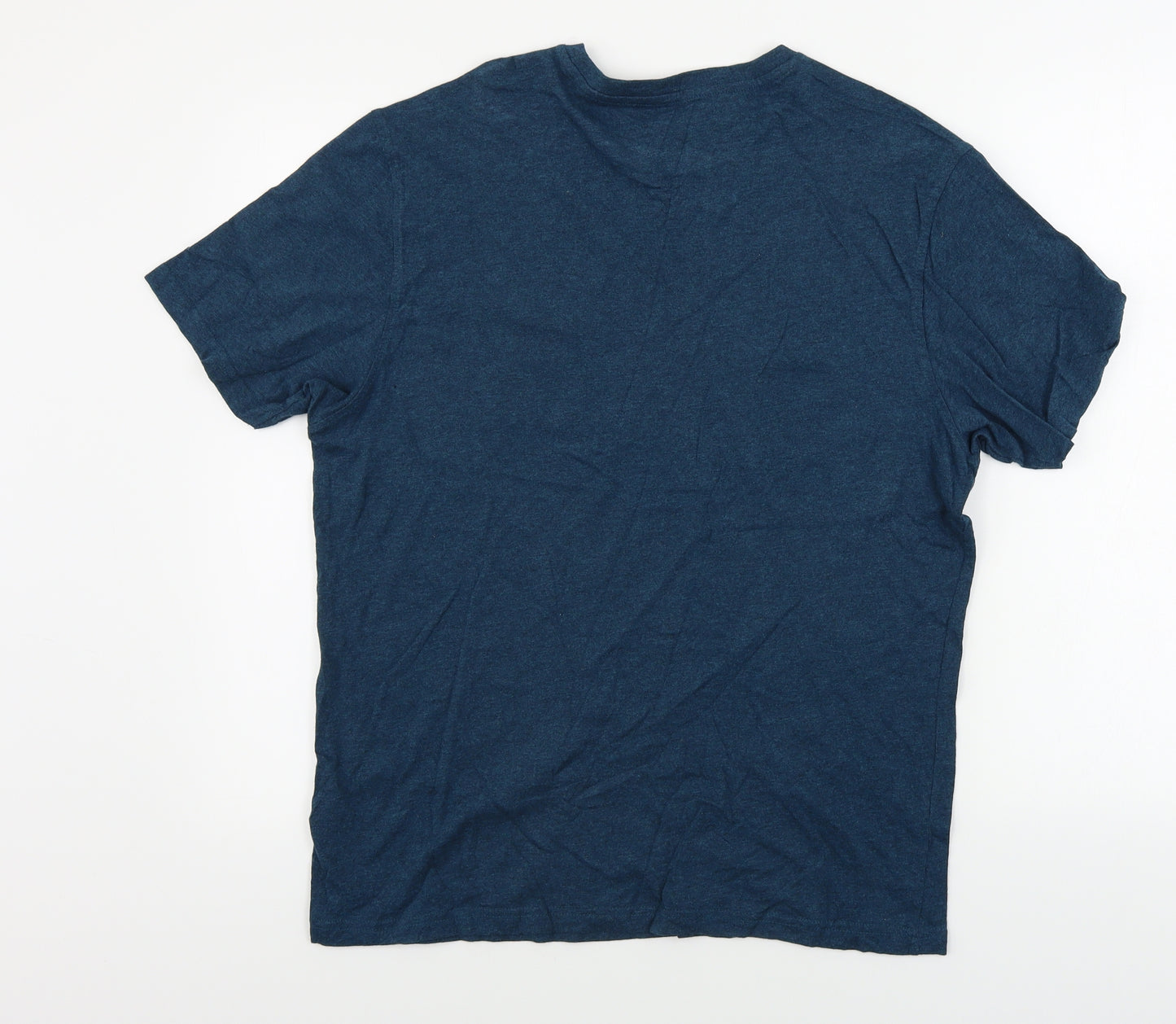 Marks and Spencer  Mens Blue    T-Shirt Size XL