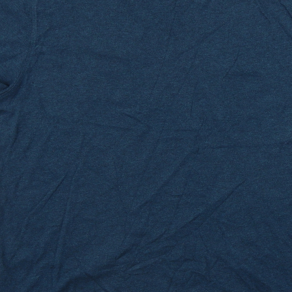 Marks and Spencer  Mens Blue    T-Shirt Size XL