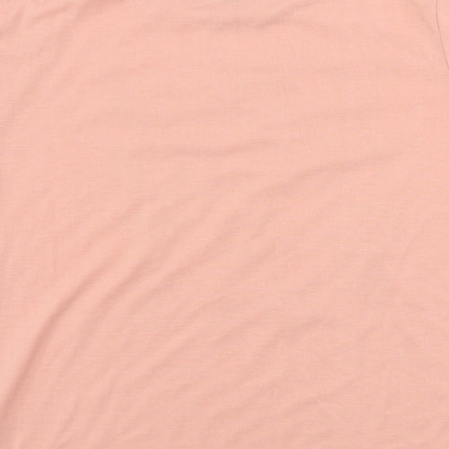 studio  Womens Pink   Basic T-Shirt Size 10