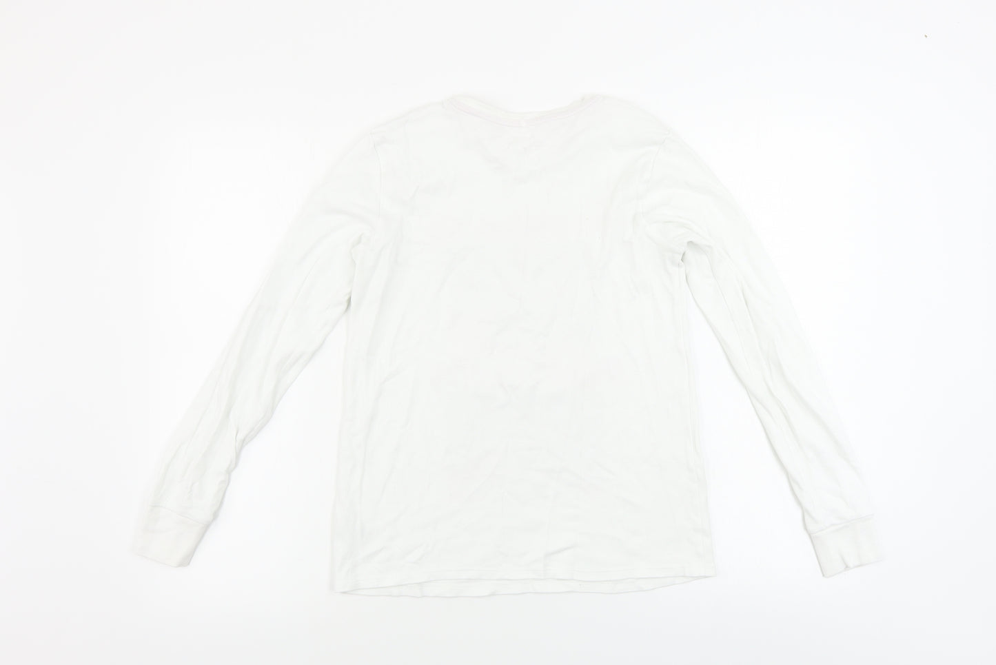 George  Girls White   Basic T-Shirt Size 13-14 Years