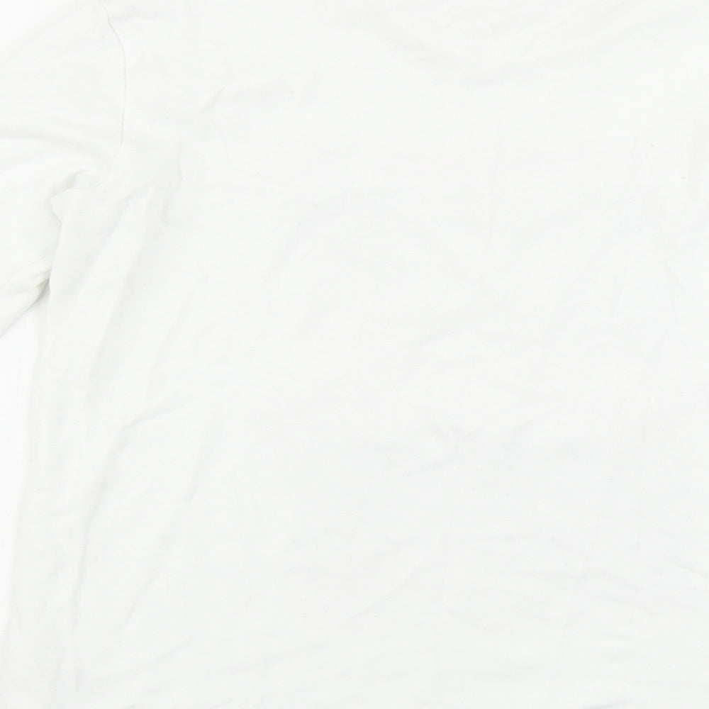 George  Girls White   Basic T-Shirt Size 13-14 Years