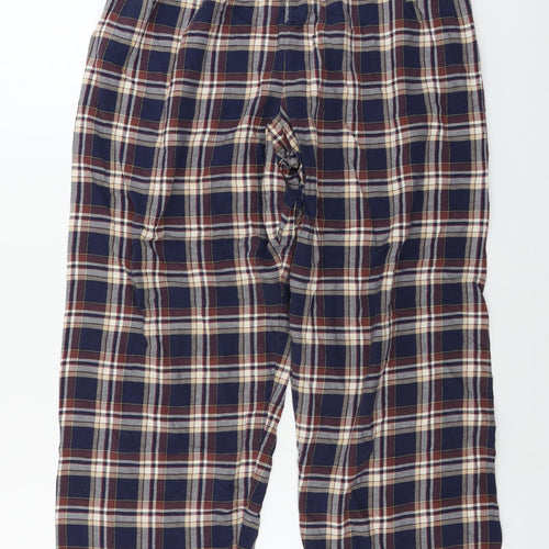 Marks and Spencer  Mens Clear Check  Trousers  Size L L24 in