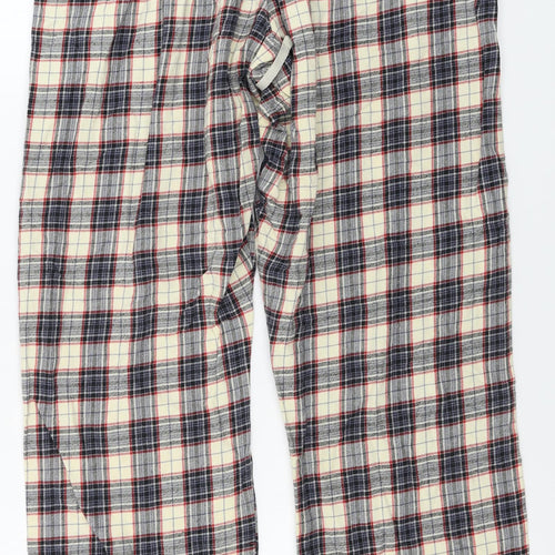 royal class Mens Beige Check  Trousers  Size L L27 in