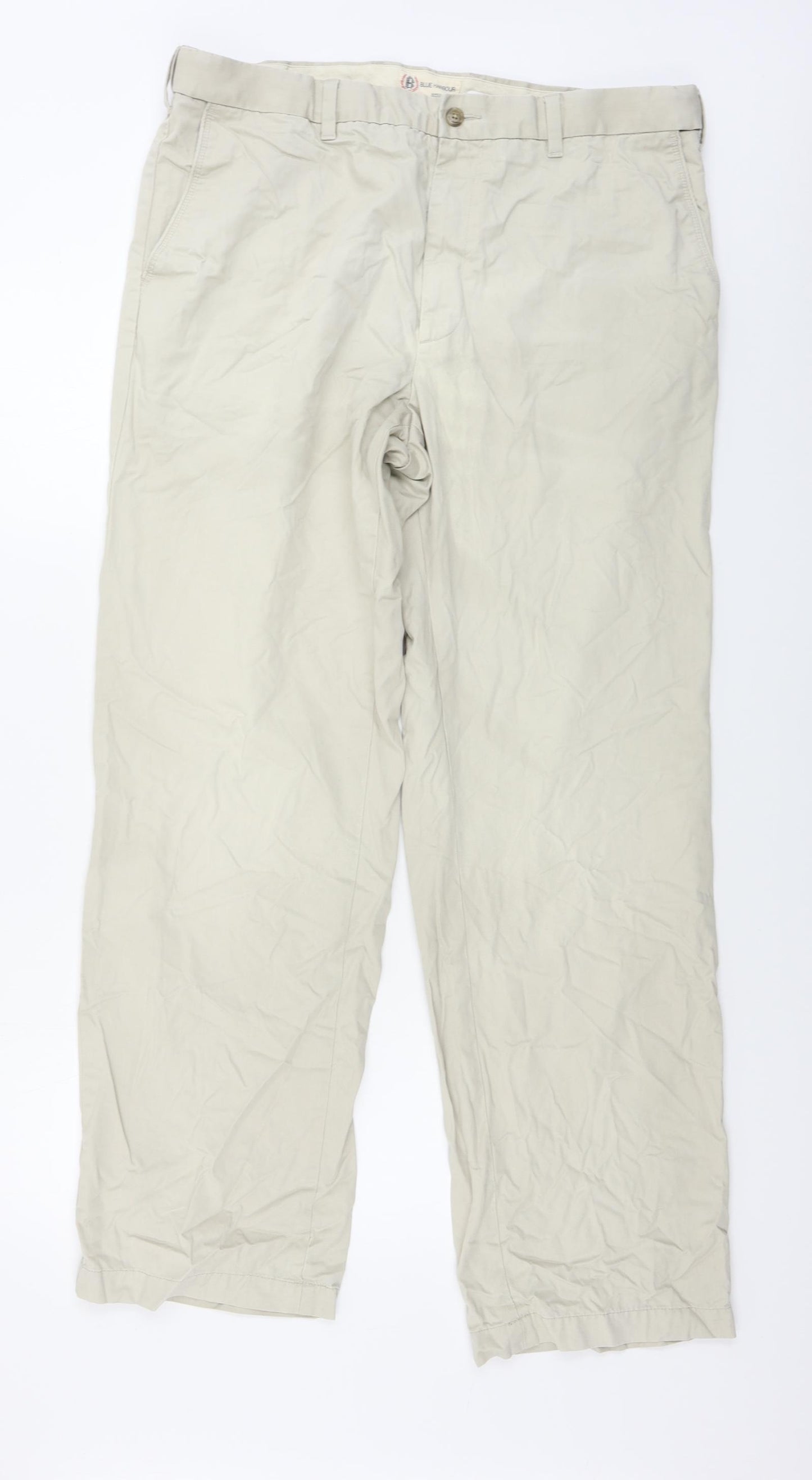 Marks and Spencer  Mens Beige   Trousers  Size 38 in L33 in