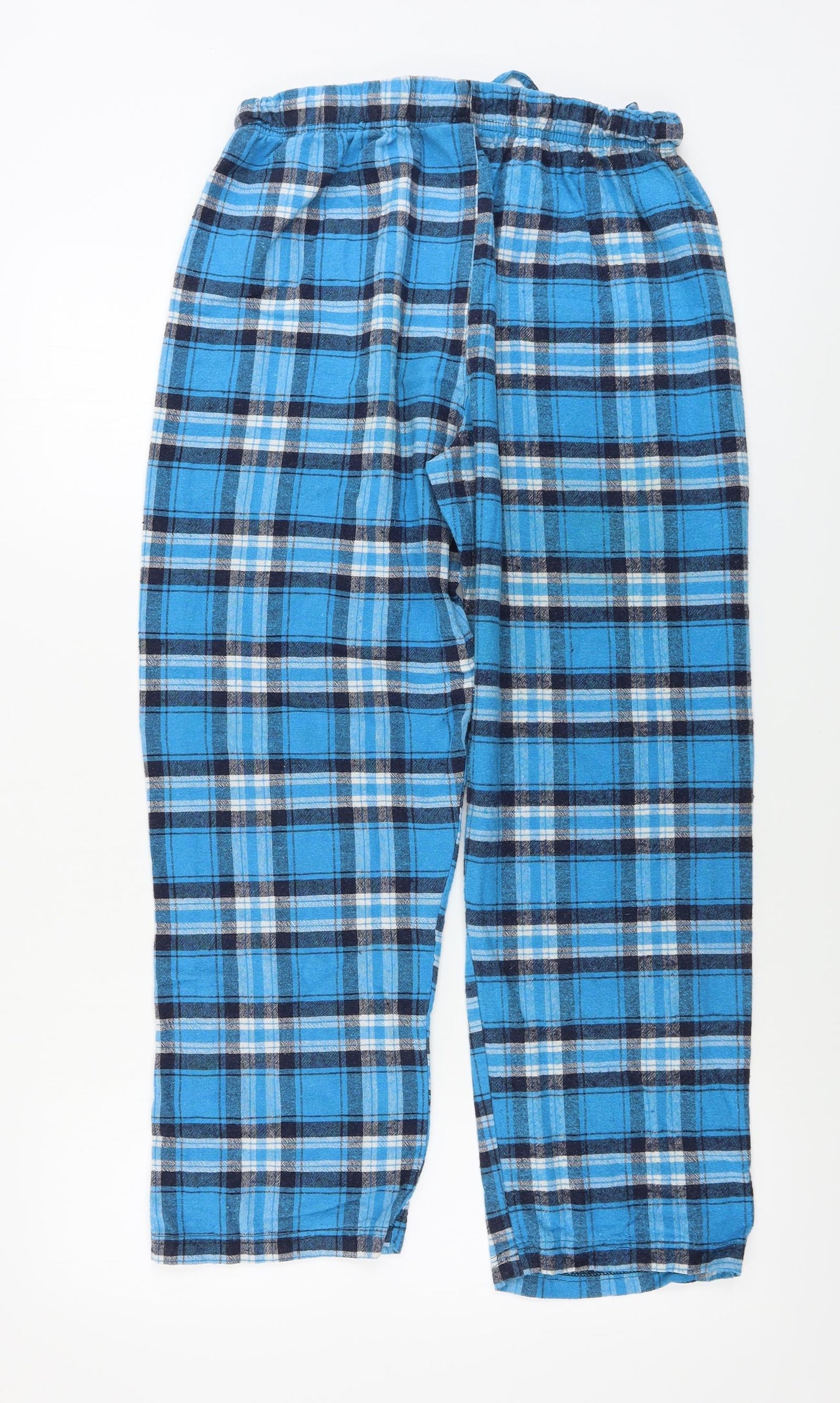 Location  Womens Blue Check  Trousers  Size M L25 in