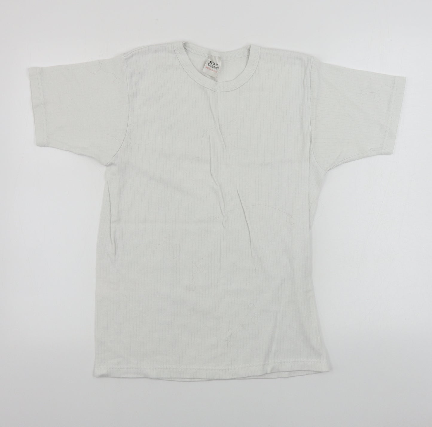 Preworn  Mens White    T-Shirt Size M