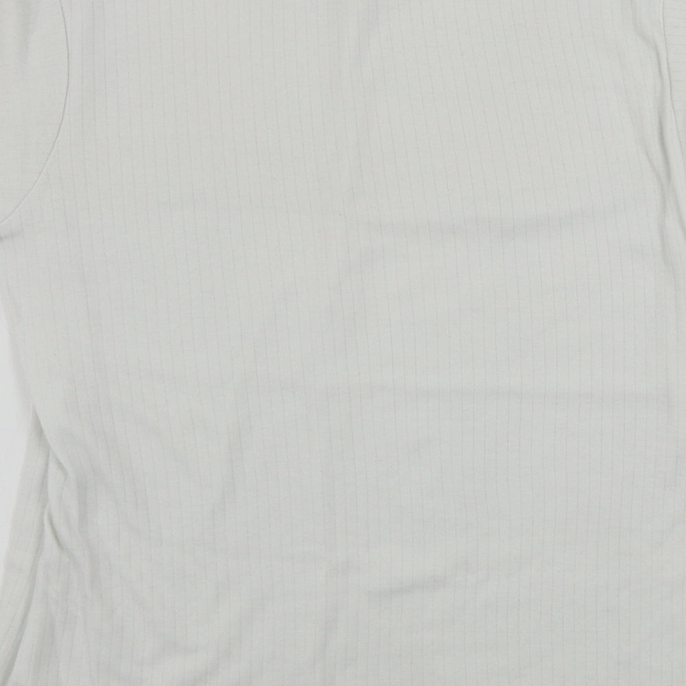 Preworn  Mens White    T-Shirt Size M