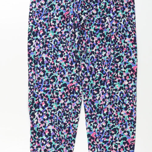 Primark  Womens Blue Camouflage  Trousers  Size S L23 in