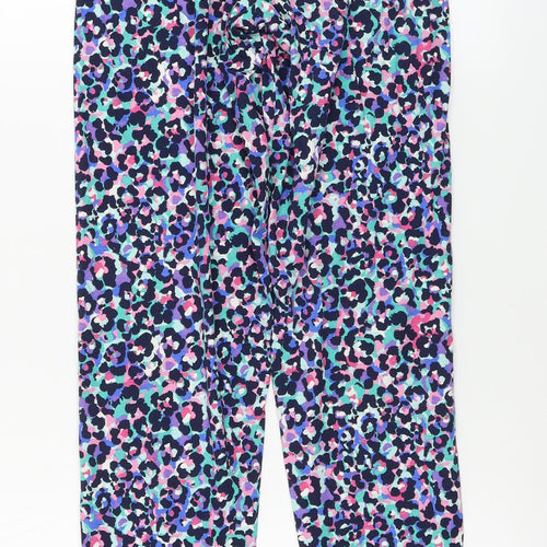 Primark  Womens Blue Camouflage  Trousers  Size S L23 in