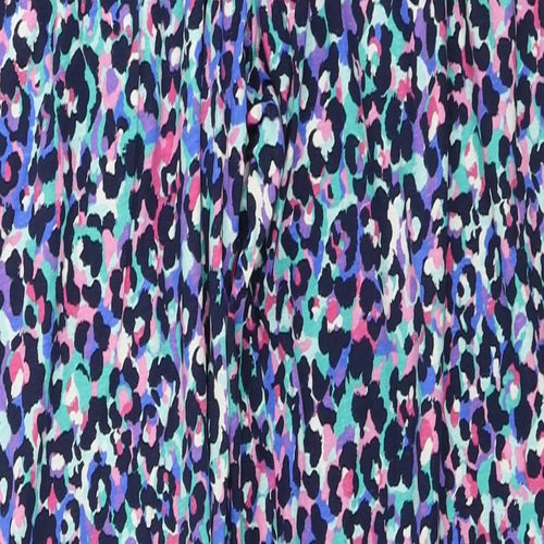 Primark  Womens Blue Camouflage  Trousers  Size S L23 in