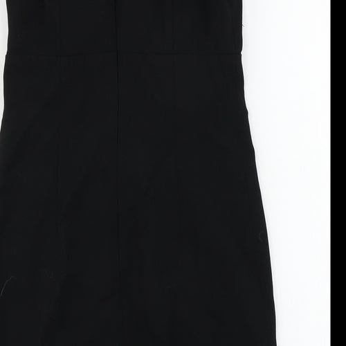 BCBG  Womens Black   A-Line  Size 6