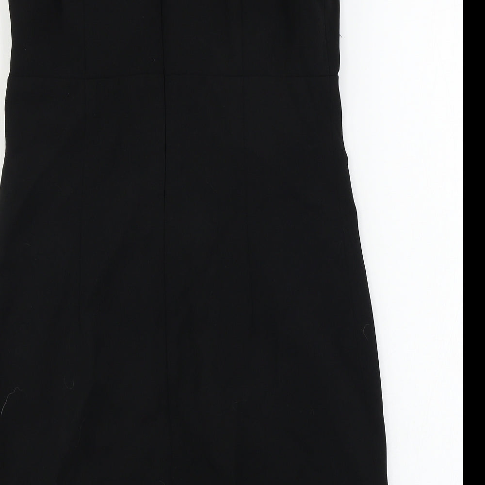 BCBG  Womens Black   A-Line  Size 6