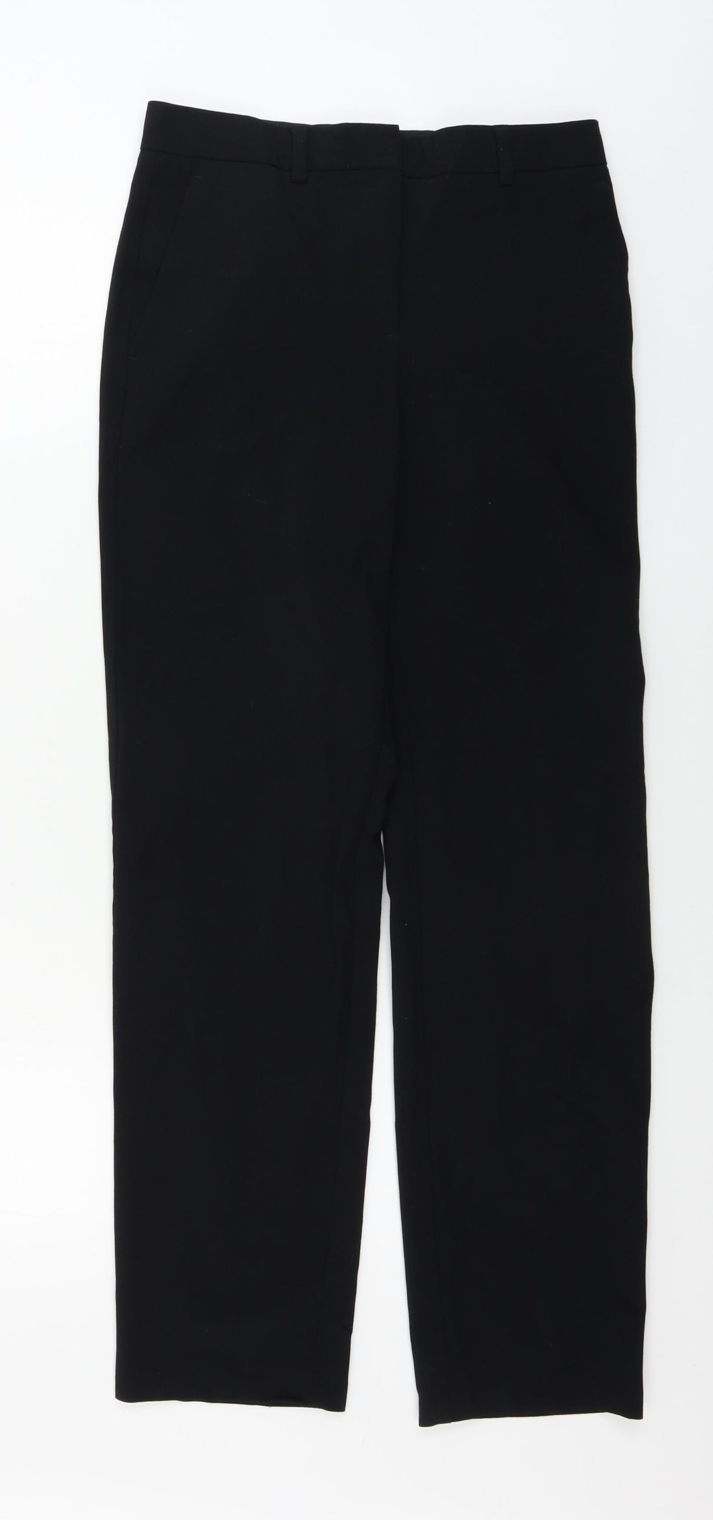 Marks and Spencer  Womens Black   Trousers  Size 8 L27 in