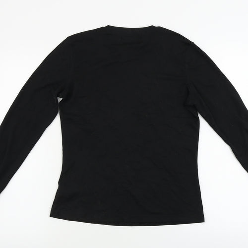 Campri  Womens Black   Pullover Jumper Size 12