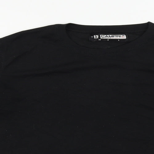 Campri  Womens Black   Pullover Jumper Size 12