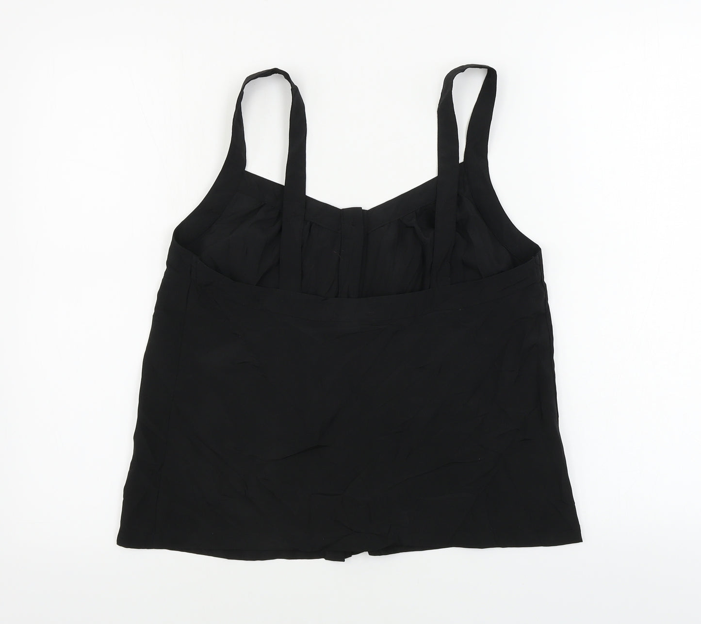 H&M  Womens Black   Basic Blouse Size 12