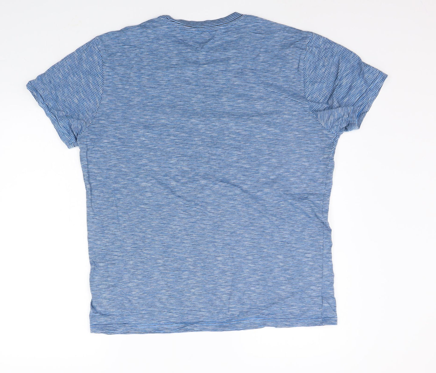 Next  Mens Blue Striped   Pyjama Top Size L