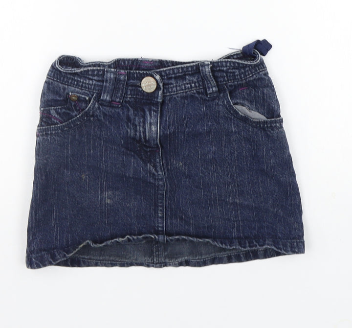NEXT Girls Blue A-Line Skirt Size 2 Years