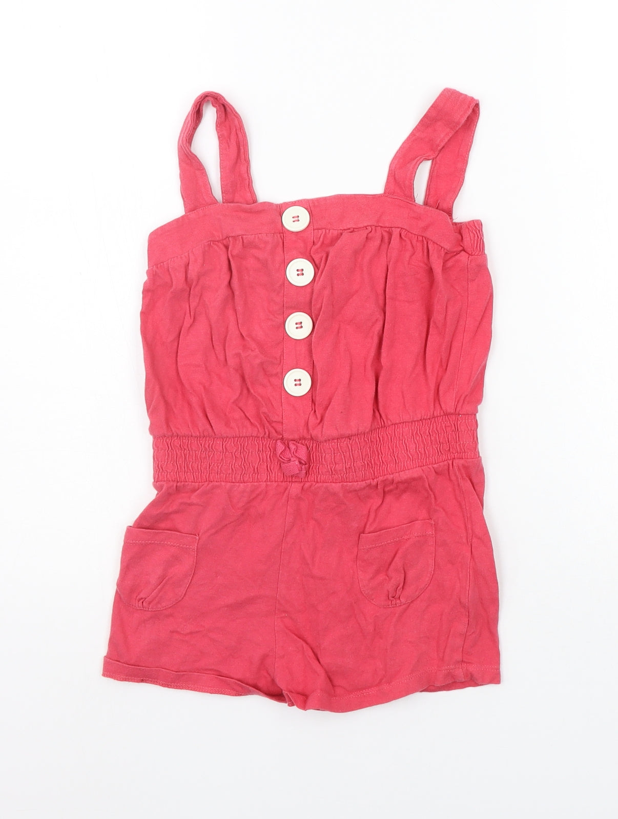 girl2girl Girls Pink   Jumpsuit One-Piece Size 6-7 Years