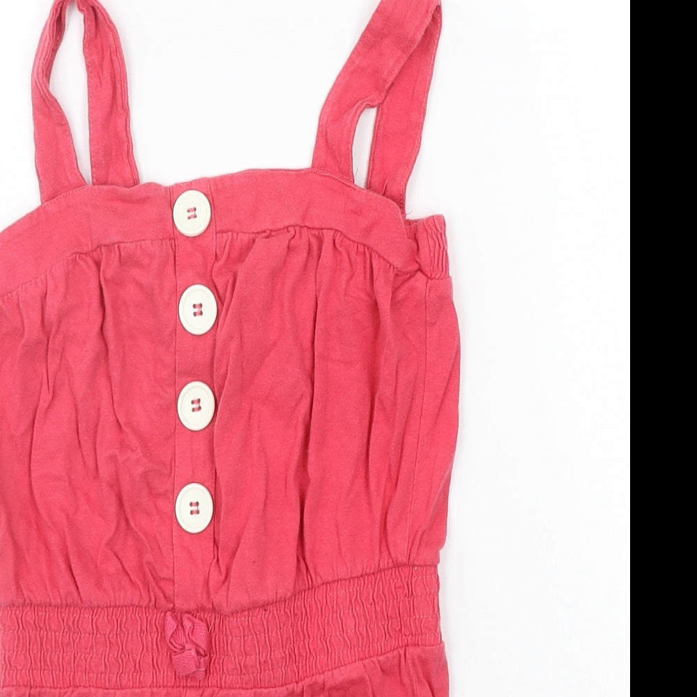girl2girl Girls Pink   Jumpsuit One-Piece Size 6-7 Years