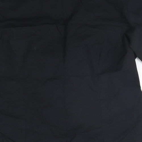 Marks and Spencer Womens Black   Basic Button-Up Size 10