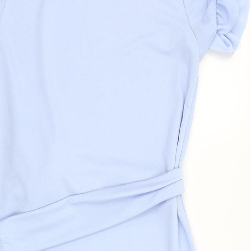 I SAW IT FIRST Womens Blue   A-Line  Size 10  - BELTED