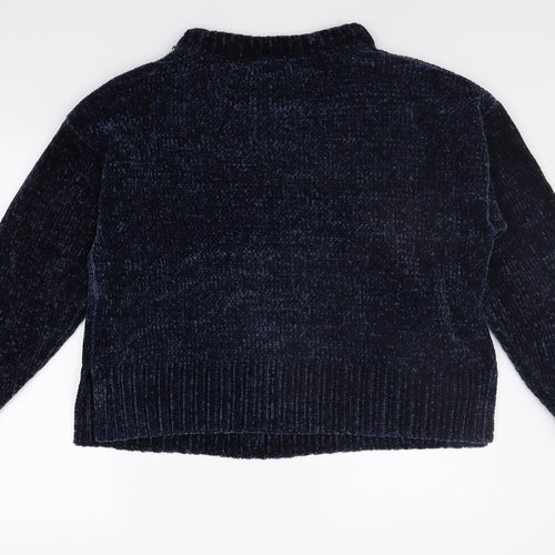 Marks and Spencer Womens Blue   Pullover Jumper Size L