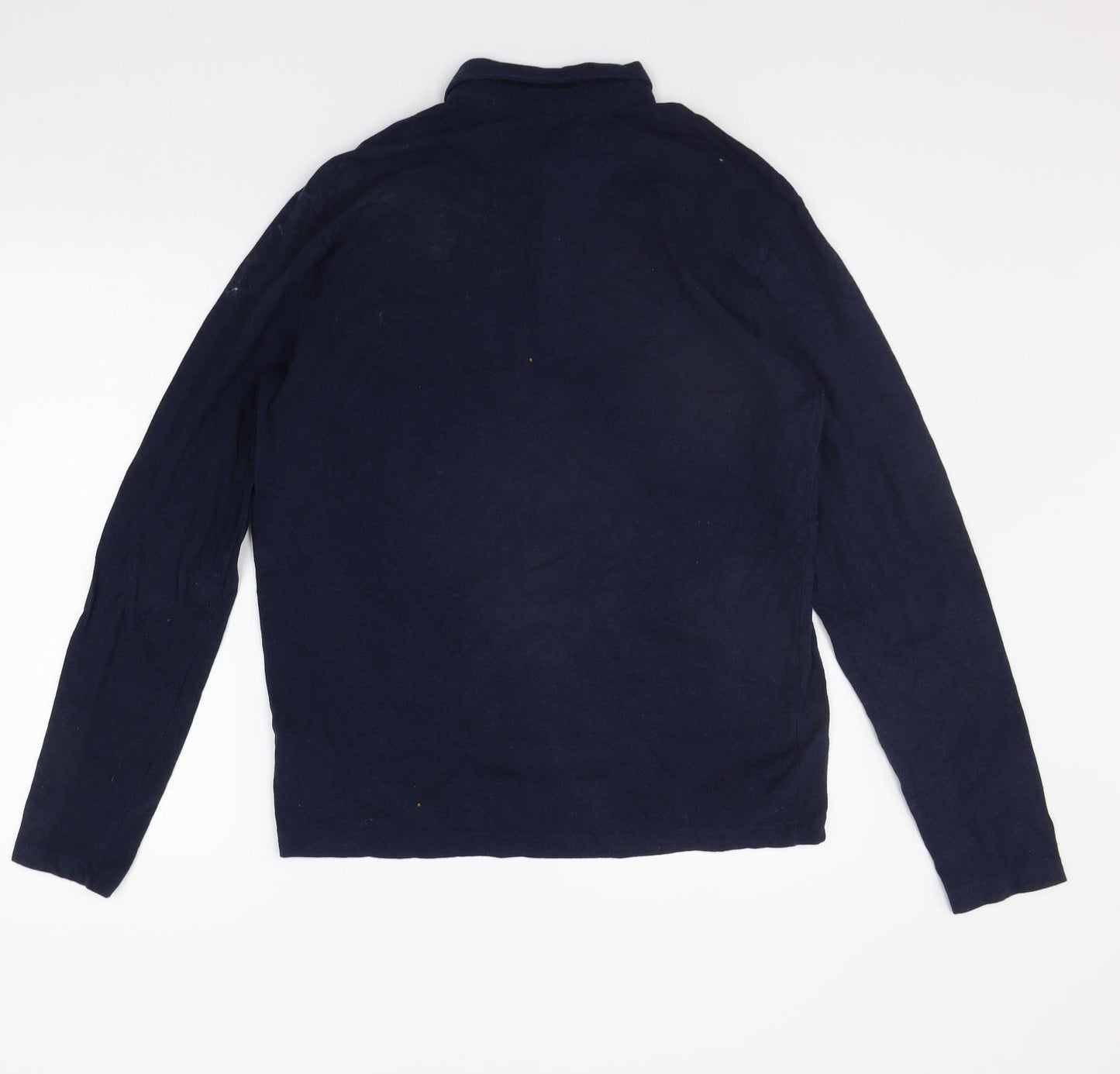 H&M Mens Blue    Polo Size M
