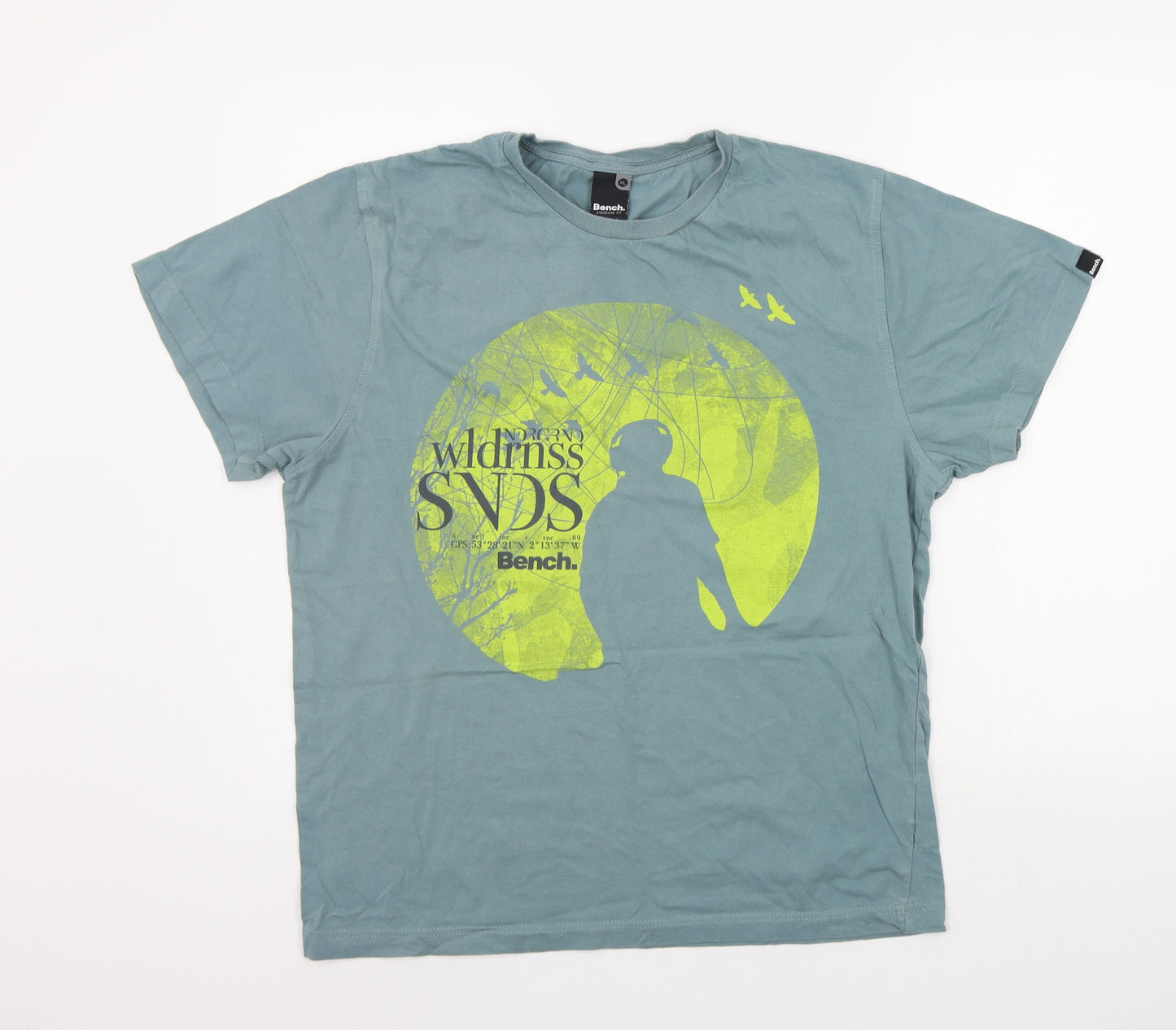 Bench Mens Gold    T-Shirt Size XL