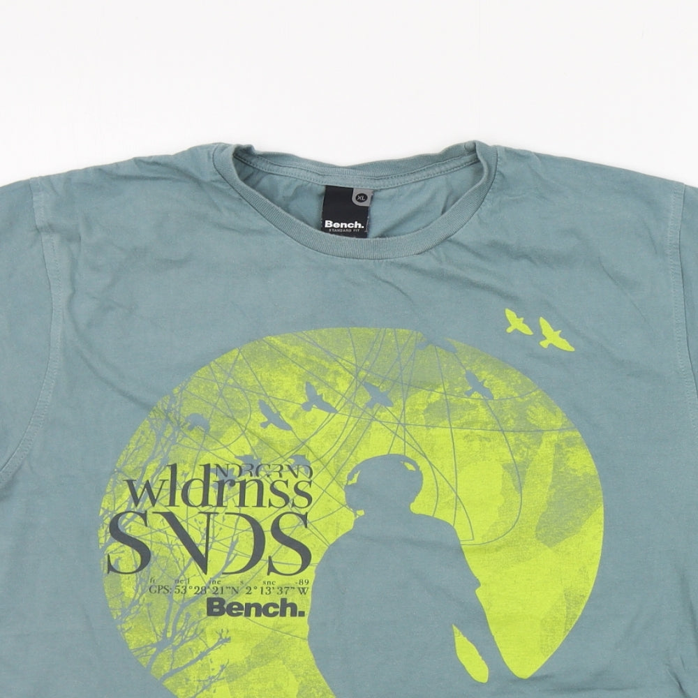 Bench Mens Gold    T-Shirt Size XL