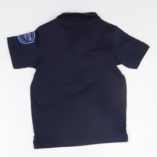Avenue Boys Blue   Basic Polo Size 5-6 Years