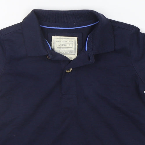 Avenue Boys Blue   Basic Polo Size 5-6 Years
