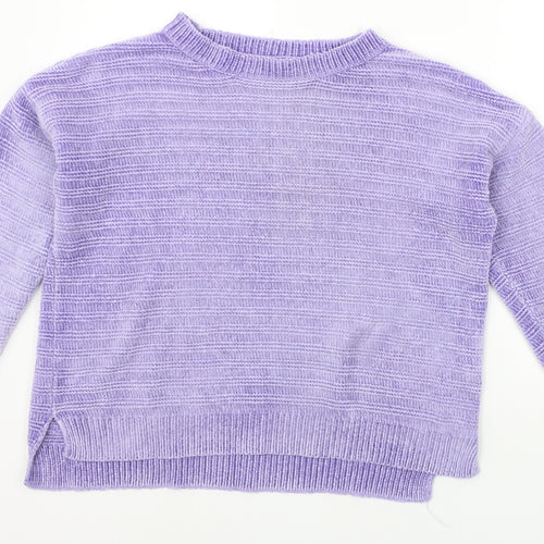 George Womens Purple   Pullover Jumper Size S
